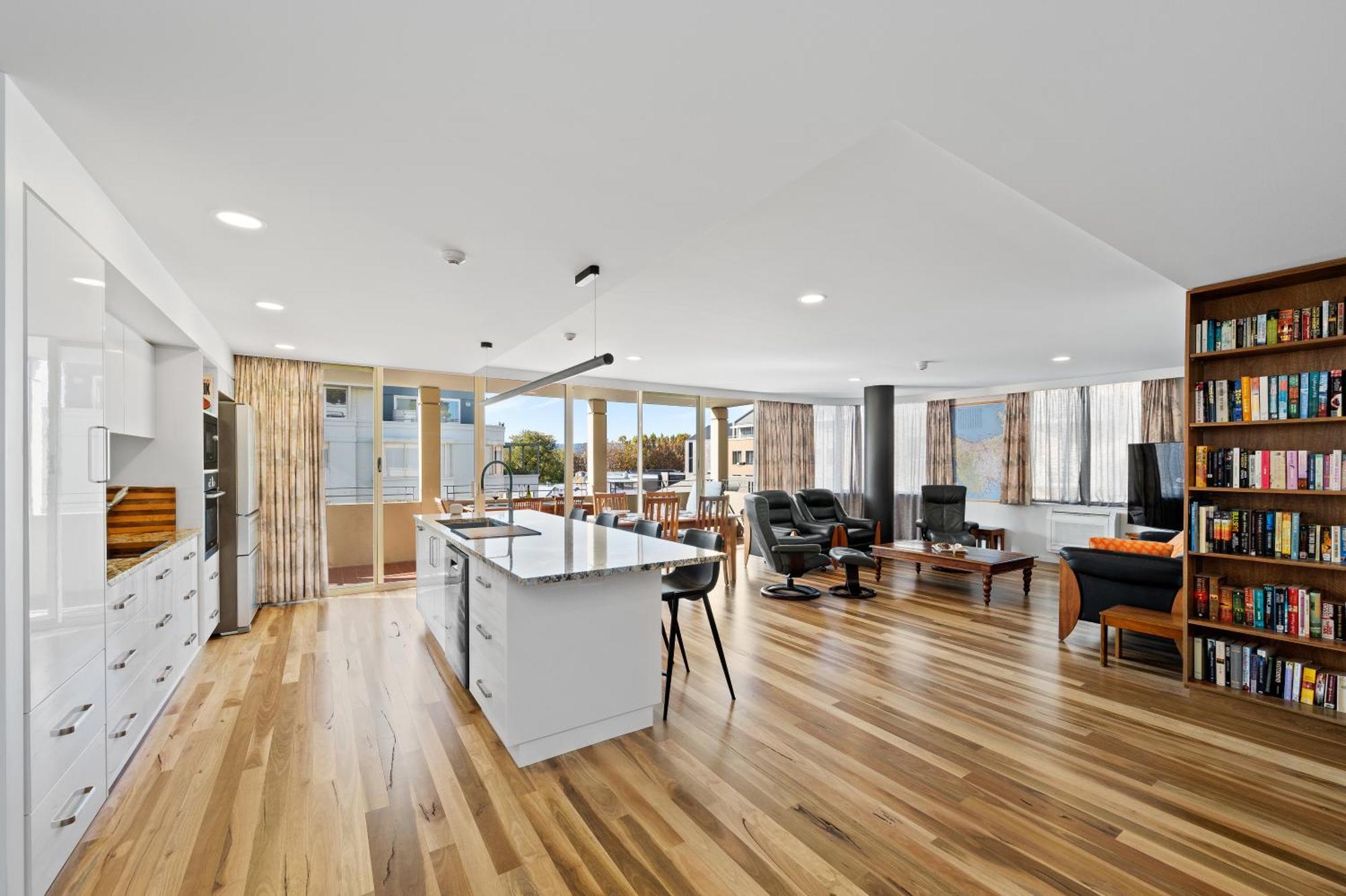 Jenatt Apartments Salamanca Hobart Bagian luar foto