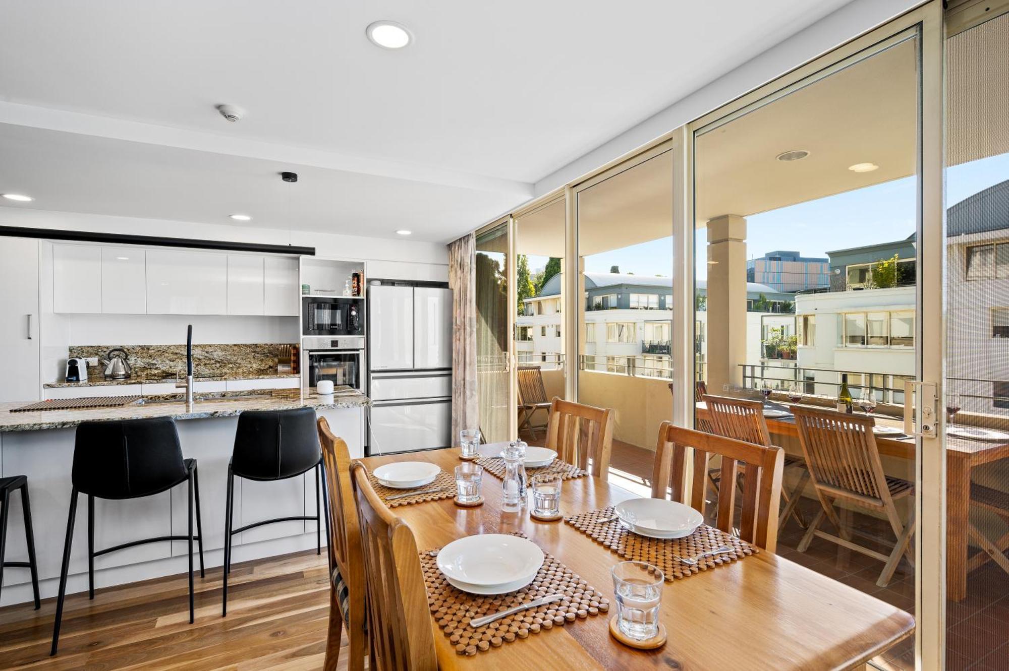 Jenatt Apartments Salamanca Hobart Bagian luar foto